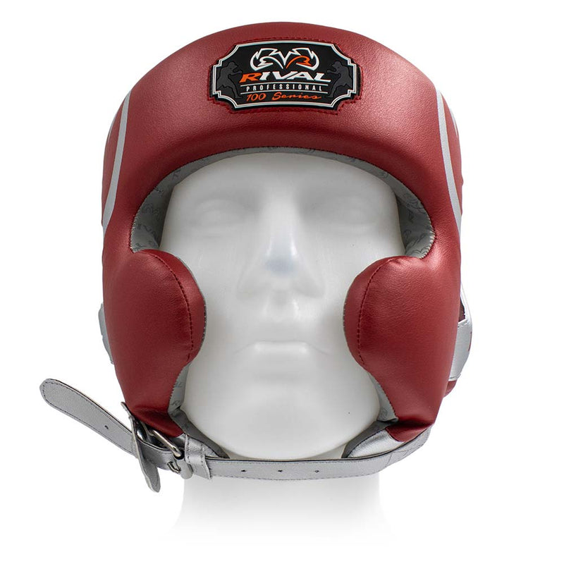 Hoofdbeschermer Rival HG100 Professional Red Silver