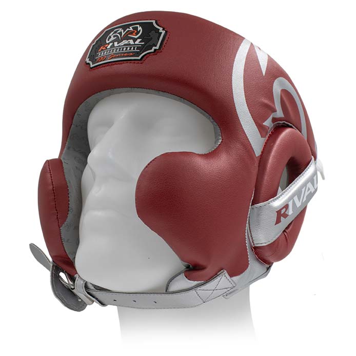Hoofdbeschermer Rival HG100 Professional Red Silver