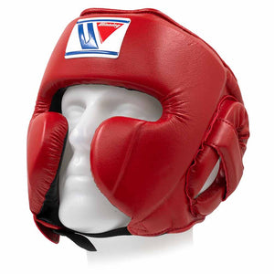 Kask bokserski Winning FG-2900 czerwony