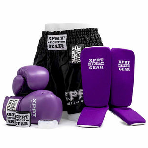 Set de Kick-boxing pour enfants XPRT Violet