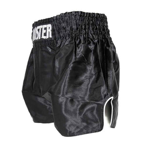 Short de kick-boxing Booster TBT Plain V2 Noir