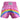 Meisjes Kickboksbroekje XPRT Rainbow Roze