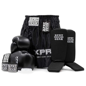 Ensemble de kick-boxing enfants XPRT Noir