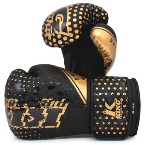 Boksehansker for barn King Pro Boxing Hexagon Gull