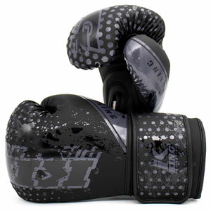 Gants de boxe enfants King Pro Boxing Hexagon Noir