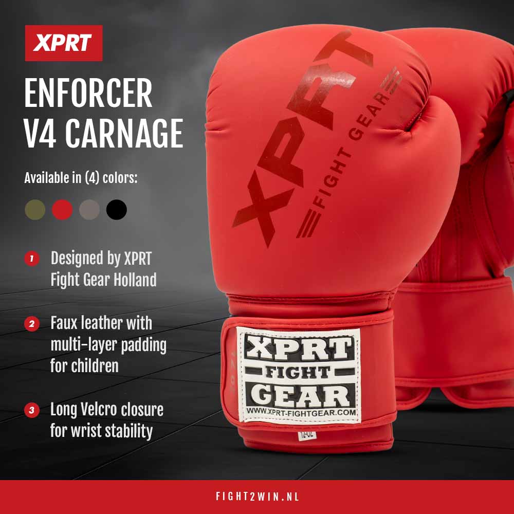 Nyrkkeilyhanskat XPRT Enforcer V4 Phantom infographic 3
