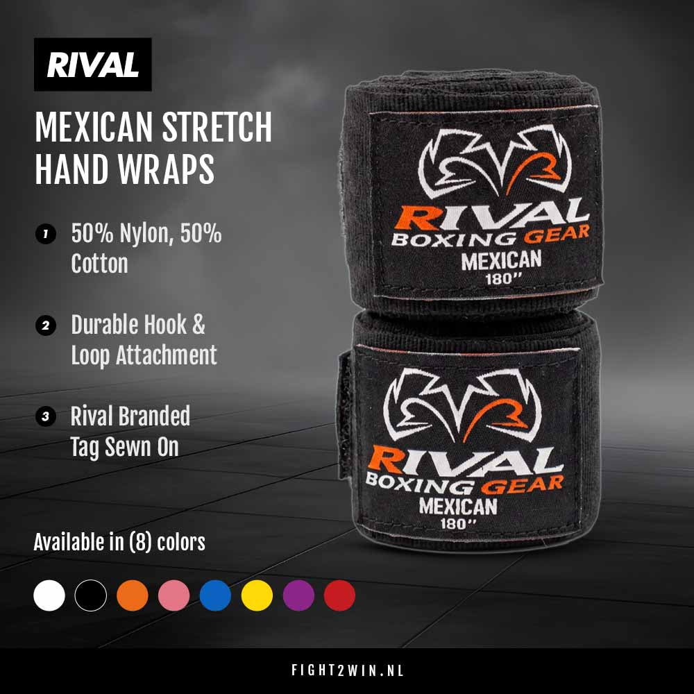 Bandager Rival Mexican Stretch infographic 1