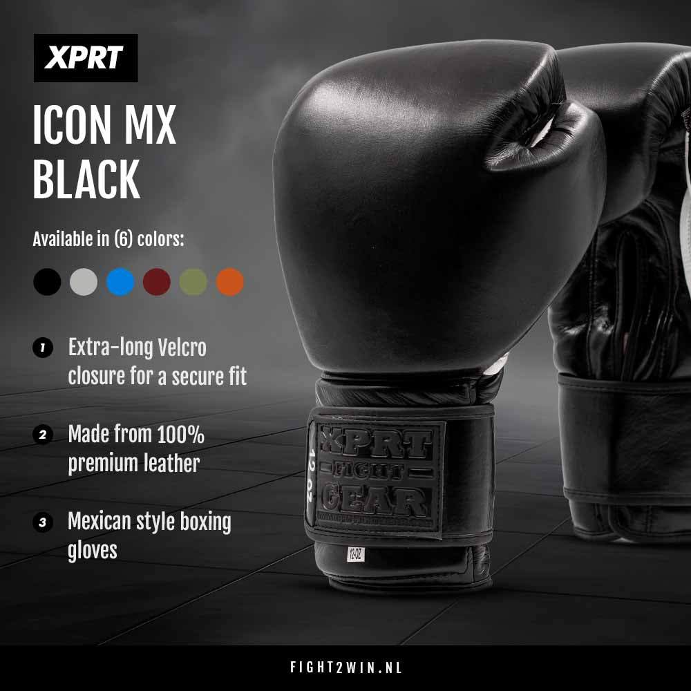 Gants de Boxe XPRT Icon MX Oxblood infographic 6
