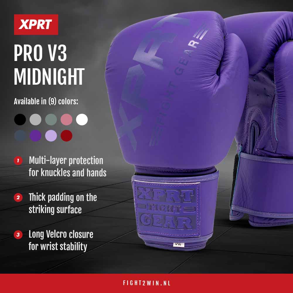 Bokshandschoenen XPRT Pro V3 Goud infographic 6