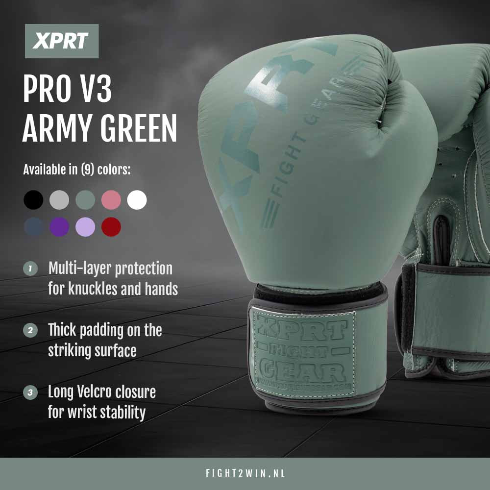 Nyrkkeilyhanskat XPRT Pro V3 Ametisti infographic 8