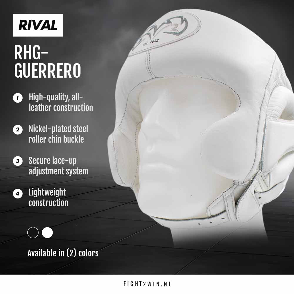 Hovedbeskytter Rival RHG-Guerrero Sort infographic 2