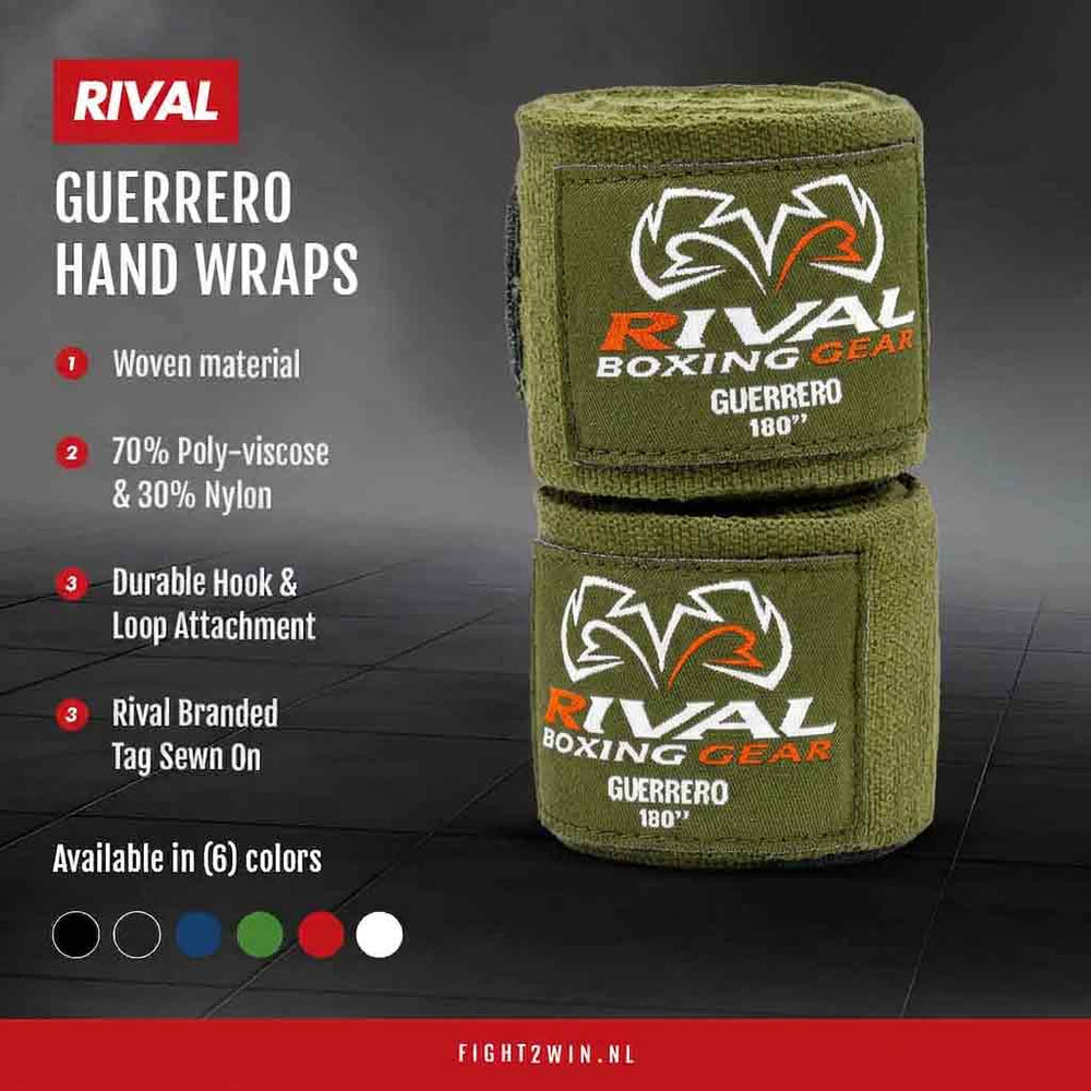 Boxbandagen Rival Guerrero 450 cm infographic 6