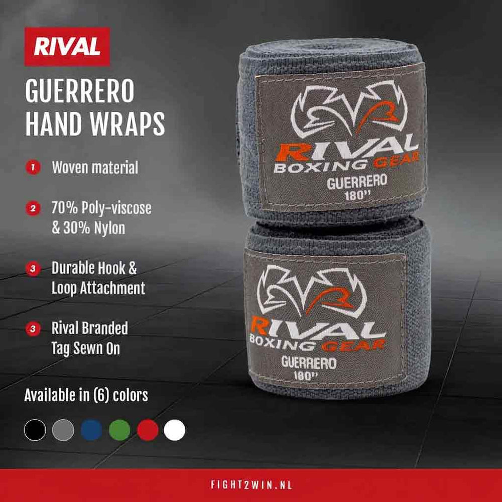 Boxbandagen Rival Guerrero 450 cm infographic 2
