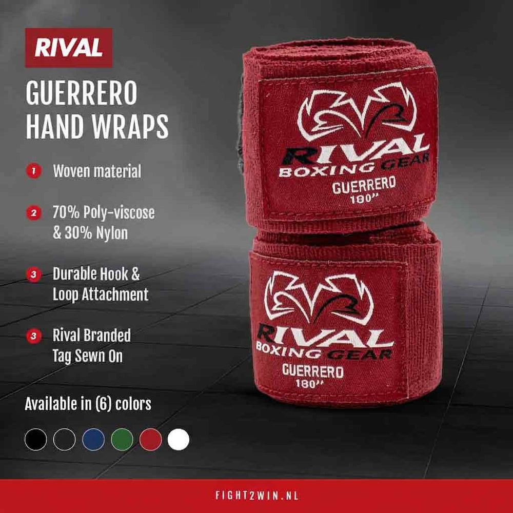 Boxbandagen Rival Guerrero 450 cm infographic 4