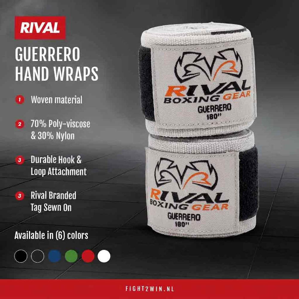 Boxbandagen Rival Guerrero 450 cm infographic 3