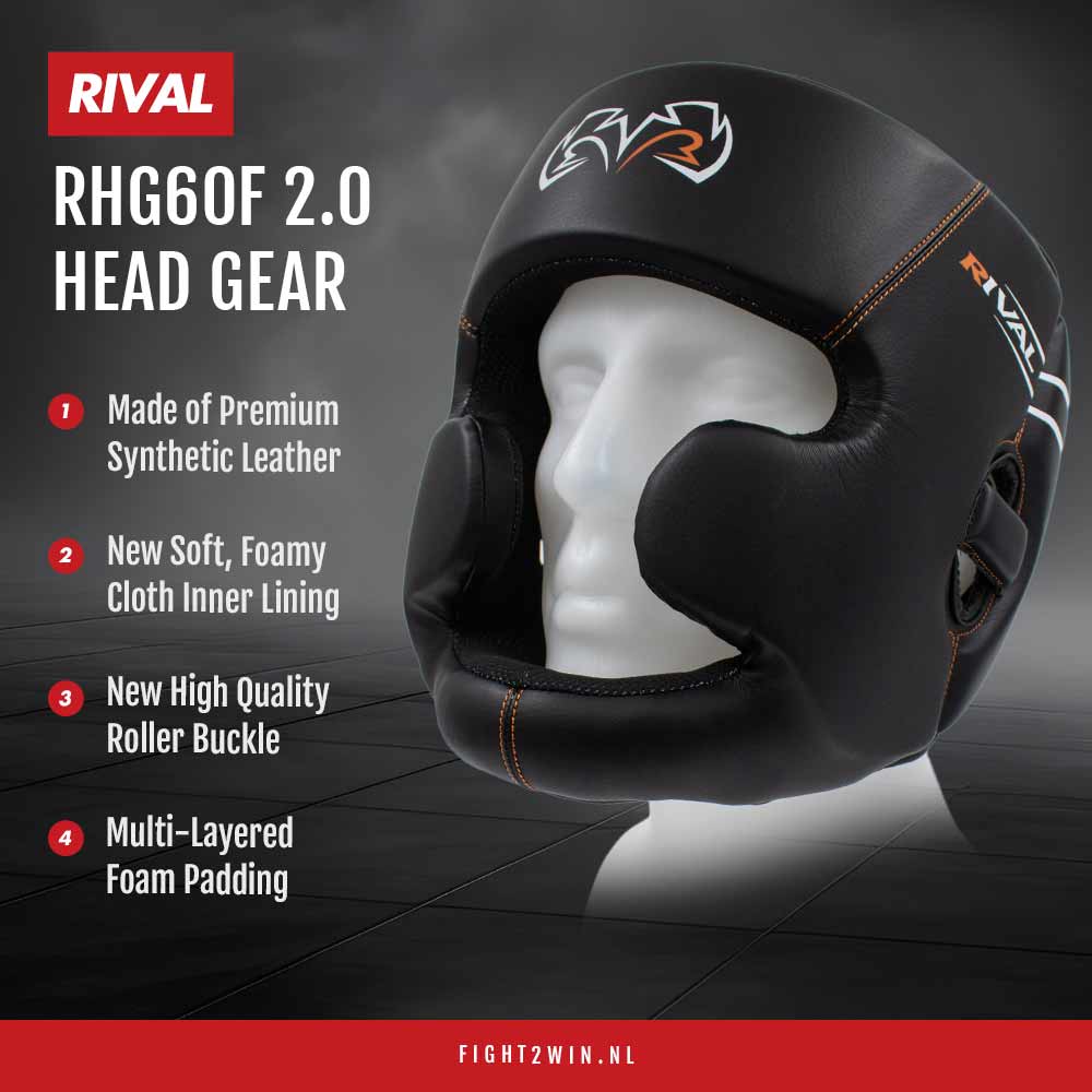 Pääsuoja Rival RHG60F 2.0 infographic 1