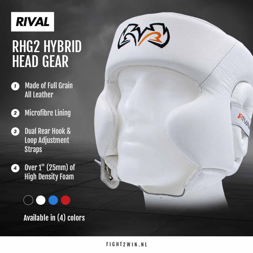 Hovedbeskytter Rival RHG2 Hybrid Blå infographic 4