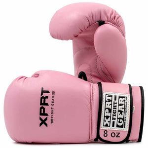 Boksehansker for barn XPRT Top Gloves rosa lær