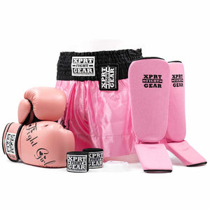 Ensemble de kick-boxing filles XPRT Fight Girl Rose