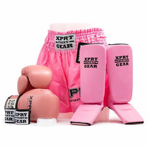 Set de Kick-boxing pour filles XPRT Rose