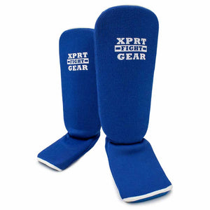 Protège-tibias XPRT Competitor V1 bleu (modèle chaussette)