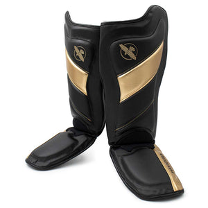 Scheenbeschermers Hayabusa T3 Zwart-Goud