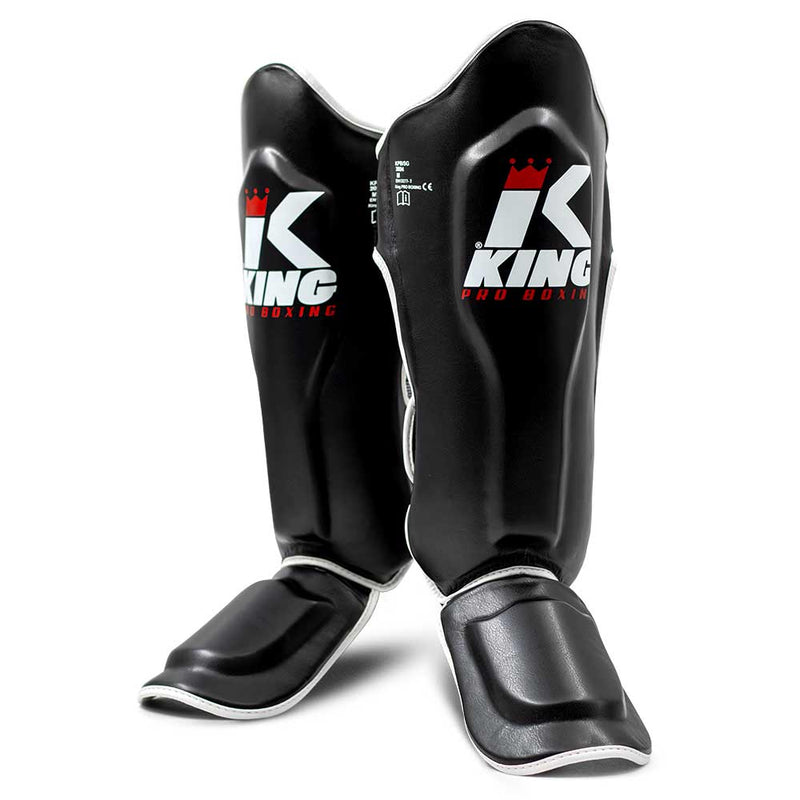 Scheenbeschermers King Pro Boxing SG1 Black White