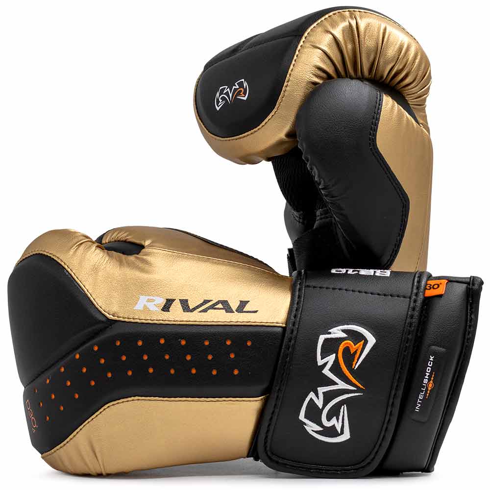 Zakhandschoenen Rival RB10 Intelli-Shock Zwart-Goud