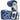 Zakhandschoenen Rival RB100 Professional Blauw-Zilver