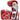 Zakhandschoenen Rival RB100 Professional Rood-Zilver
