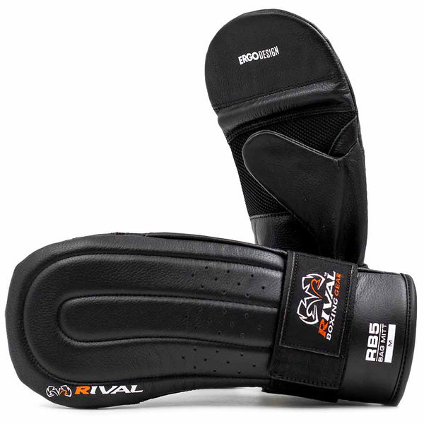Rival rb5 zakhandschoenen staand en zij zwart