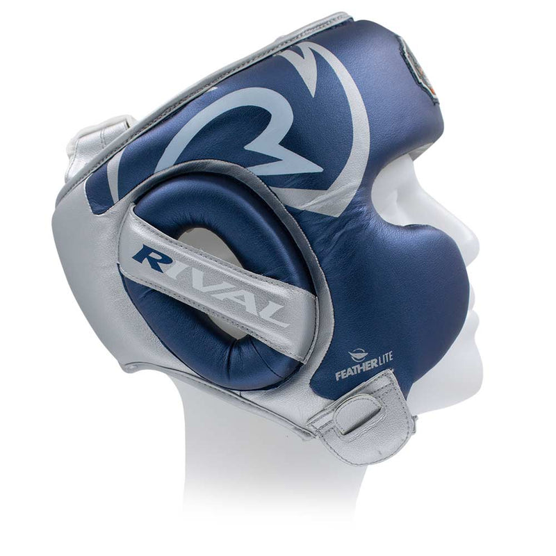 Hoofdbeschermer Rival HG100 Professional Blue Silver