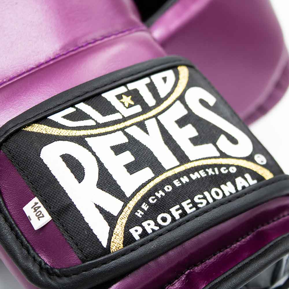 Bokshandschoenen Cleto Reyes Velcro Sparring Luxury Purple