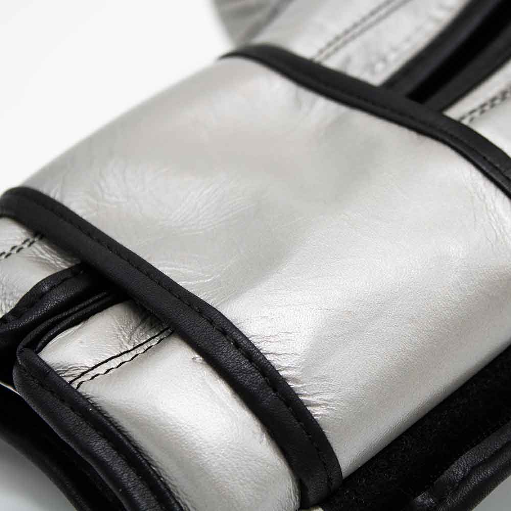 Bokshandschoenen Cleto Reyes Velcro Sparring Platinum Silver