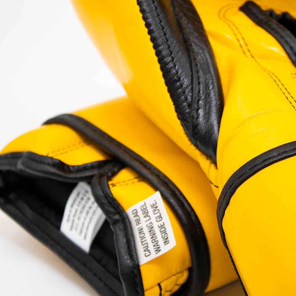 Bokshandschoenen Cleto Reyes Velcro Sparring Sunny Yellow