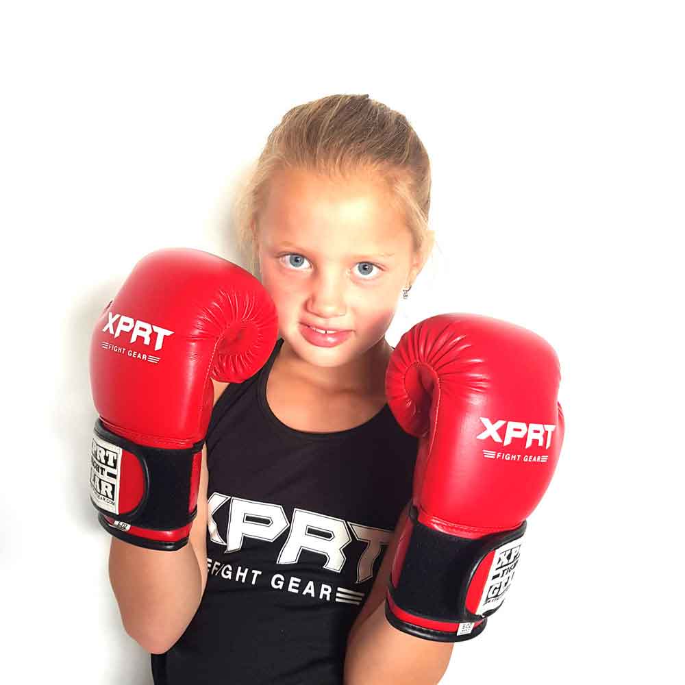 Kinder Bokshandschoenen XPRT Competitor V1 rood