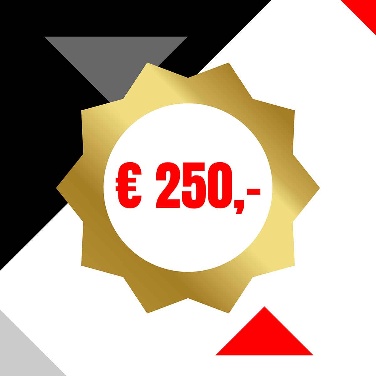 Fight2Win giftcard € 250,-