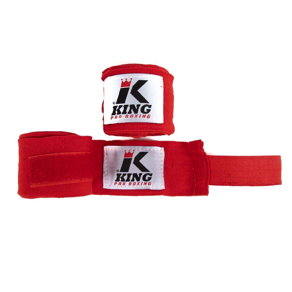 Bandages King Pro Boxing Fifty Stretch rood