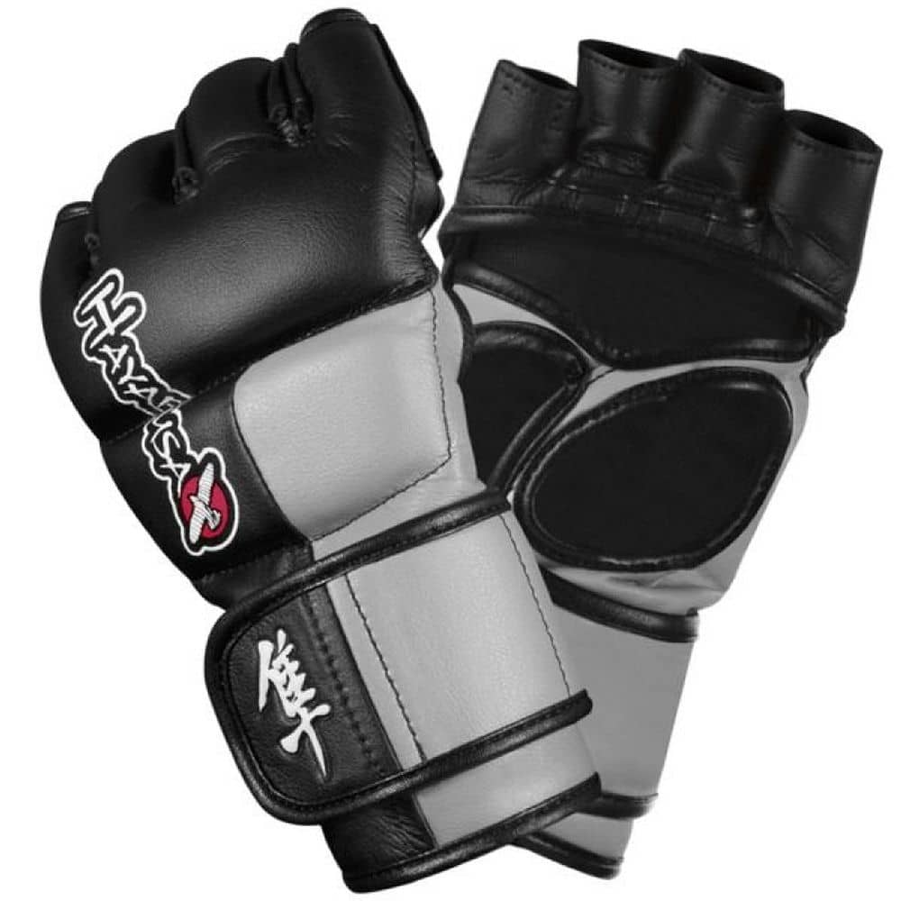 MMA handschoenen Hayabusa Tokushu Black Grey 4 oz