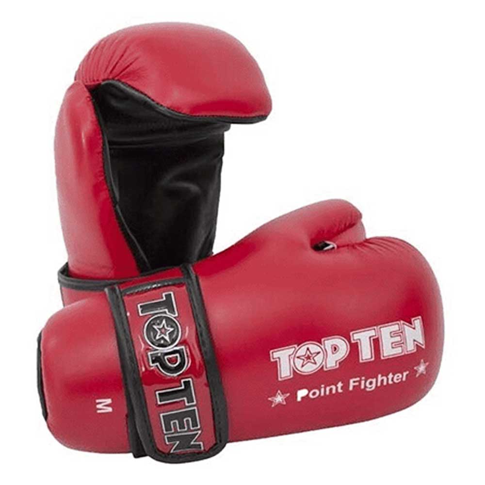 Taekwon-do handschoenen Top Ten Pointfighter Red