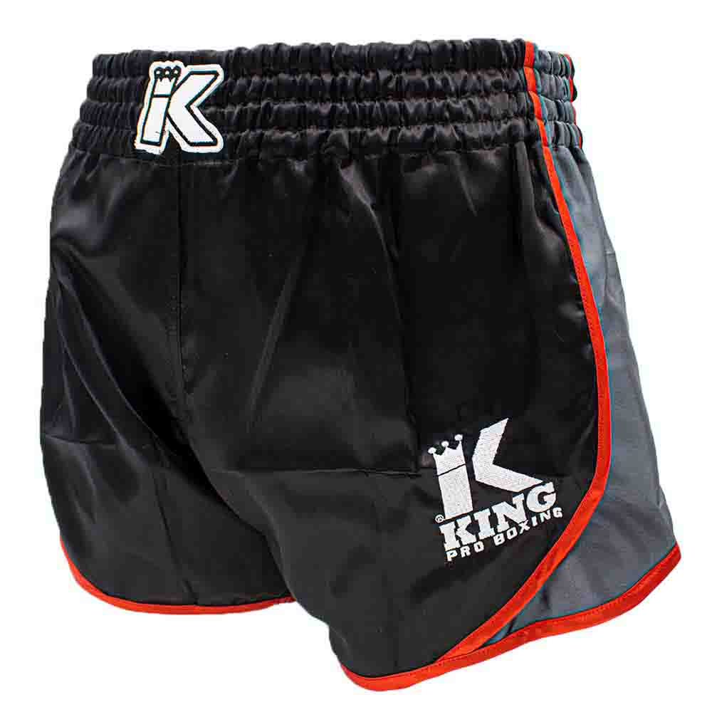 Kickboksbroekje King Pro Boxing Retro Hybrid Black Red
