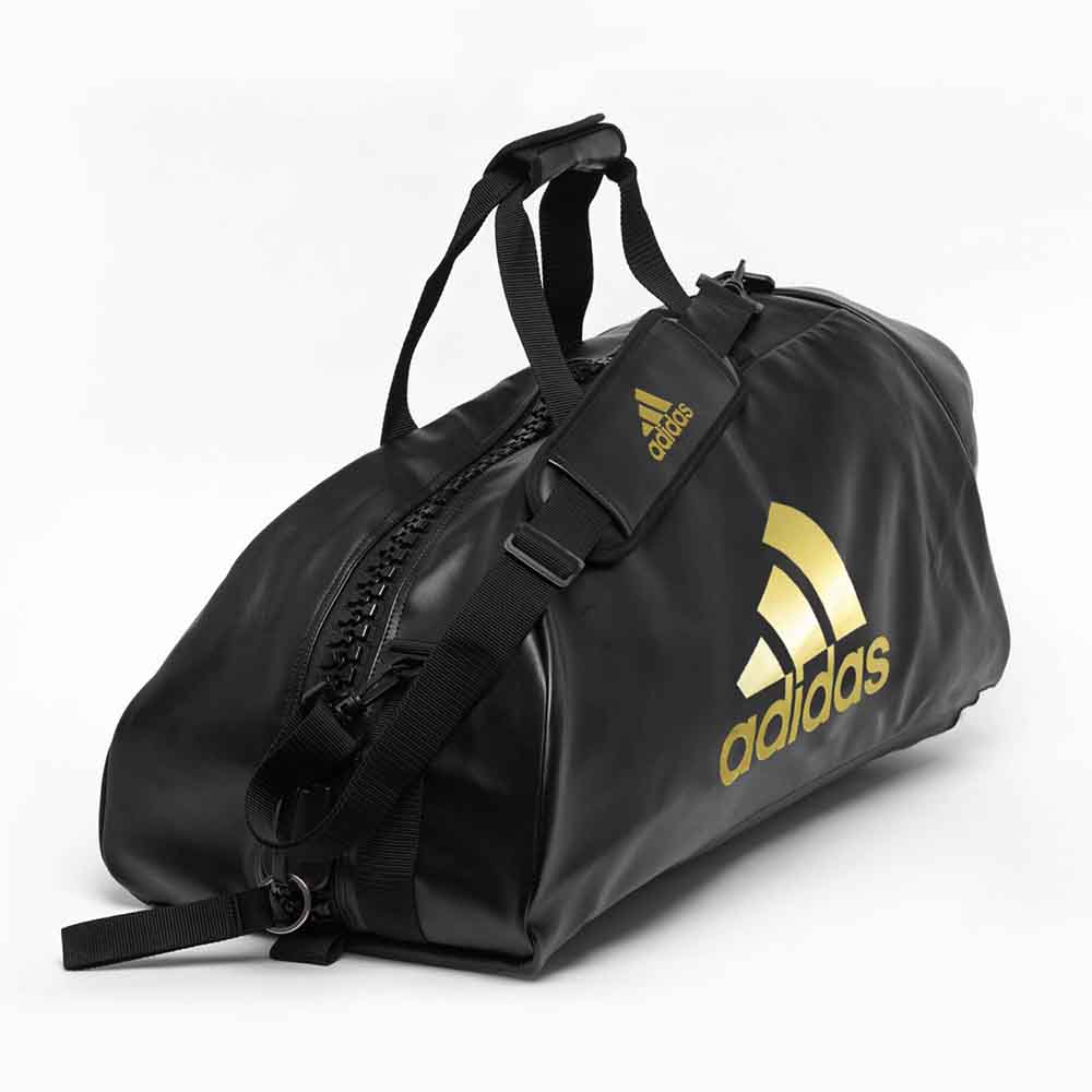 Sporttas Adidas Gold Logo Combat Zwart