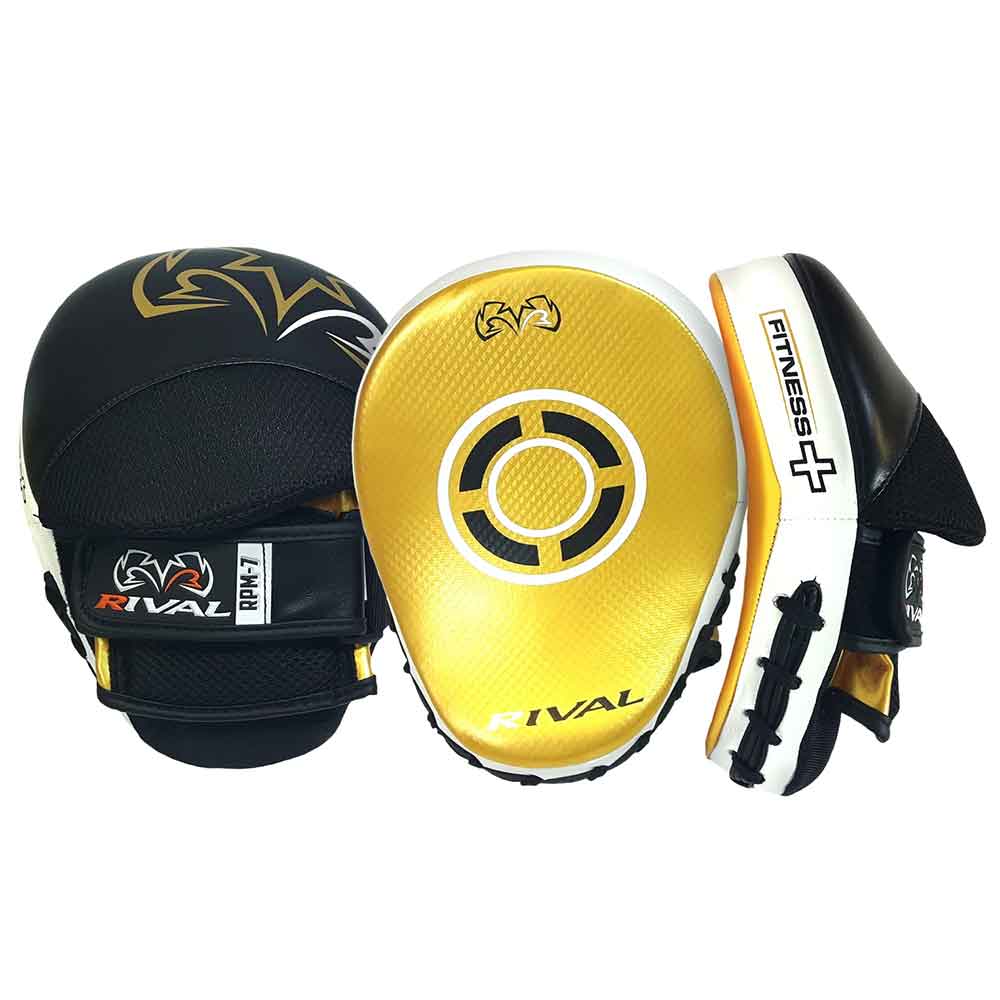 Handpads Rival Fitness+ Punch Mitts RPM7 Black Gold