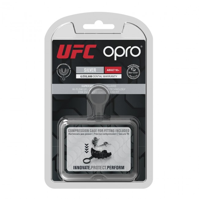 Bitje Opro Silver V2 UFC White Silver