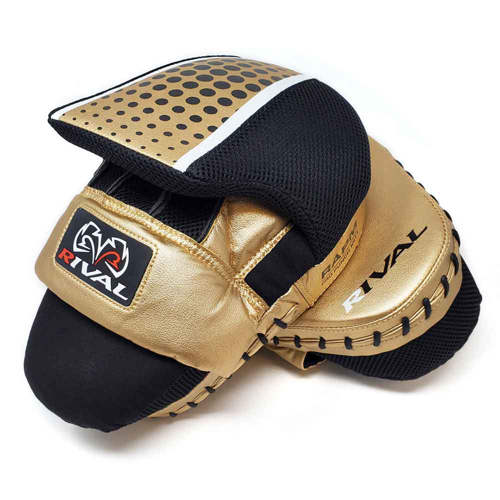 Handpads Rival RAPM Pro Punch Mitts Gold